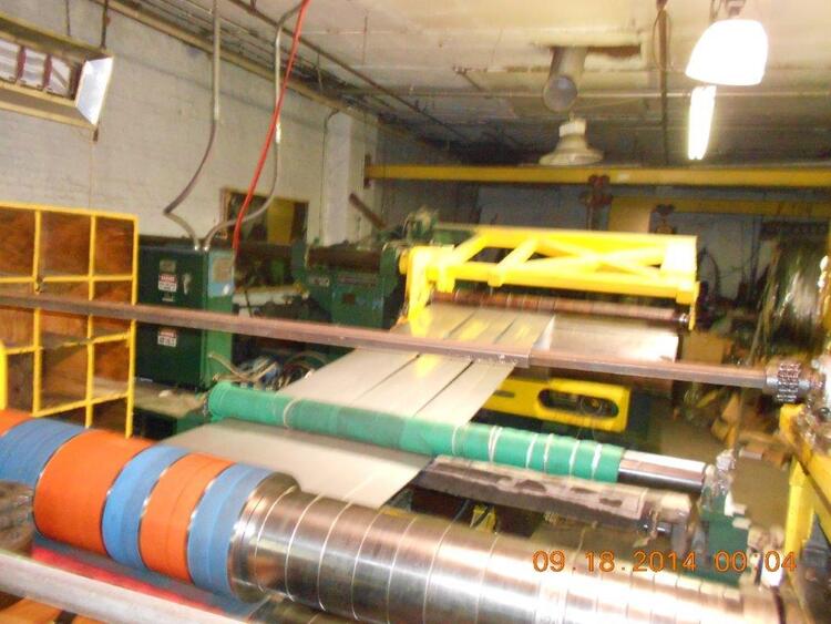 UNIVERSAL 72″ x .187″ x 20,000Lb Slitting Lines | Midwest Machinery, LLC