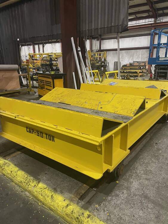 SAUER 50 Ton Coil Transfer Cart Coil Cars | Midwest Machinery, LLC